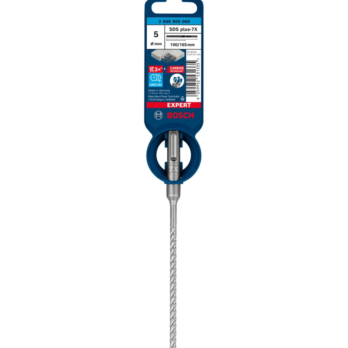 Expert SDS plus-7X Hammerbohrer 5 x 100 x 165 mm ^ Bosch Professional Hot