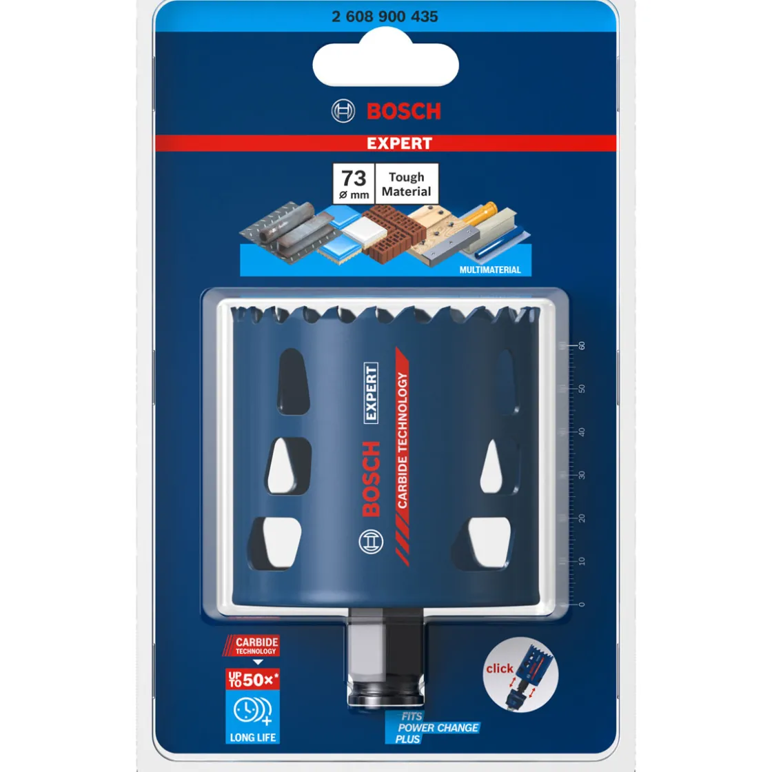 Expert Tough Material Lochsäge 73 x 60 mm ^ Bosch Professional Discount