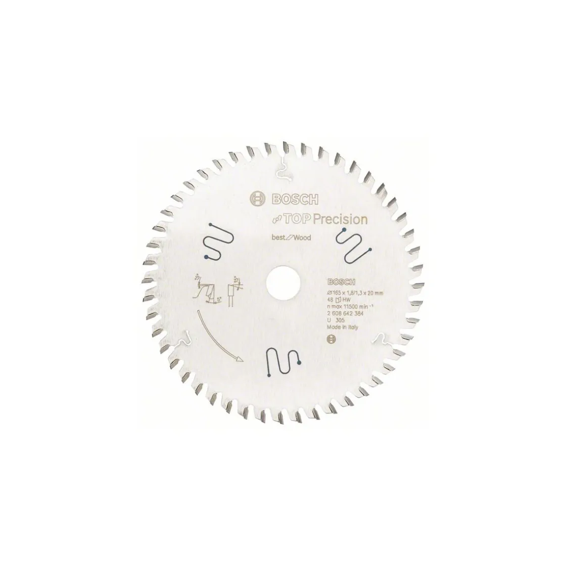 Kreissägeblatt BS WO H 165 x 20-48 mm ^ Bosch Professional Sale