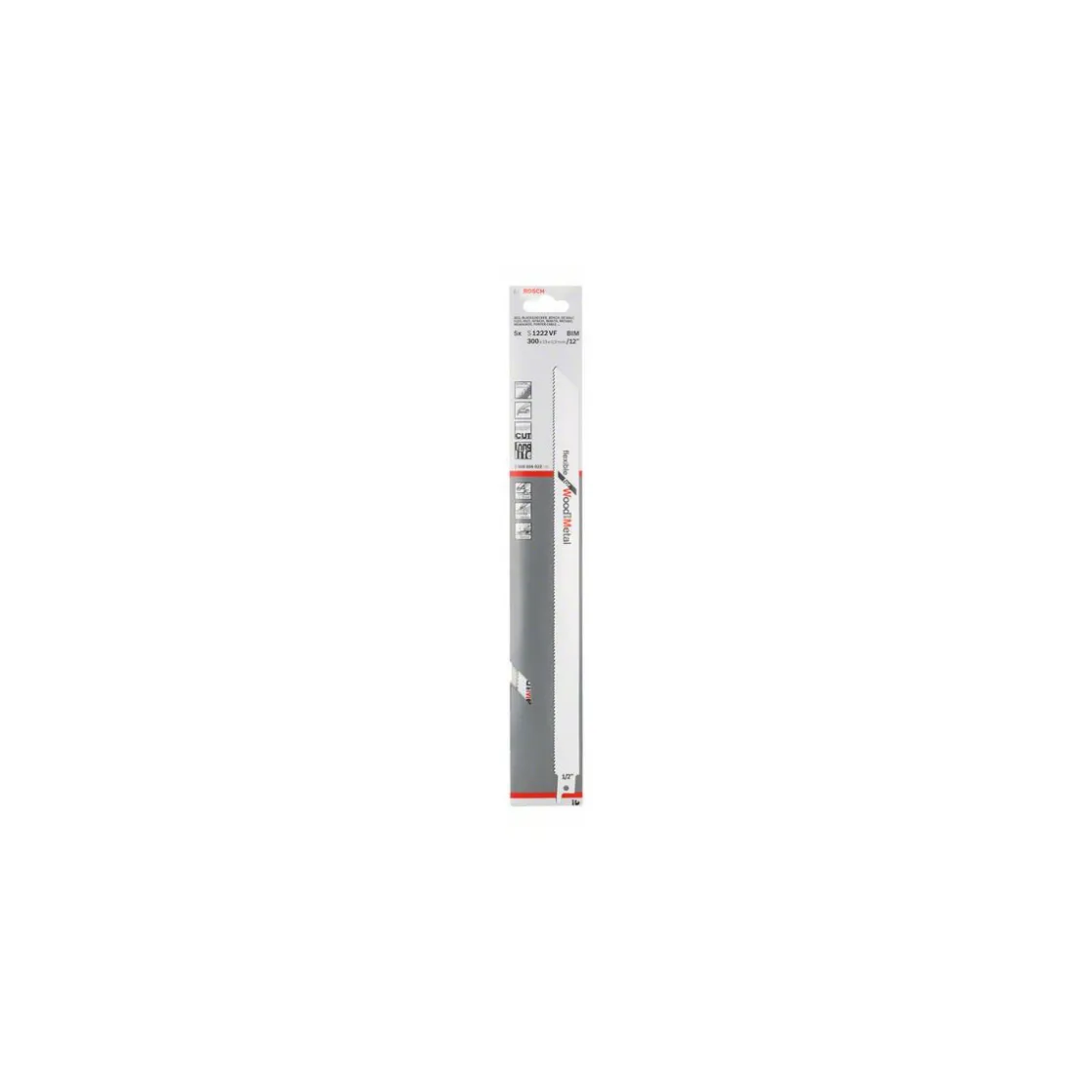 Säbelsägeblatt S1222 VF 5 Stück ^ Bosch Professional New