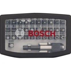 32-teiliges Schrauberbit-Set PH PZ H T und Quick Change-Universalhalter ^ Bosch Professional Clearance