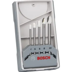 5-teiliges CYL-9 Ceramic Fliesenbohrer-Set 4–10 mm ^ Bosch Professional