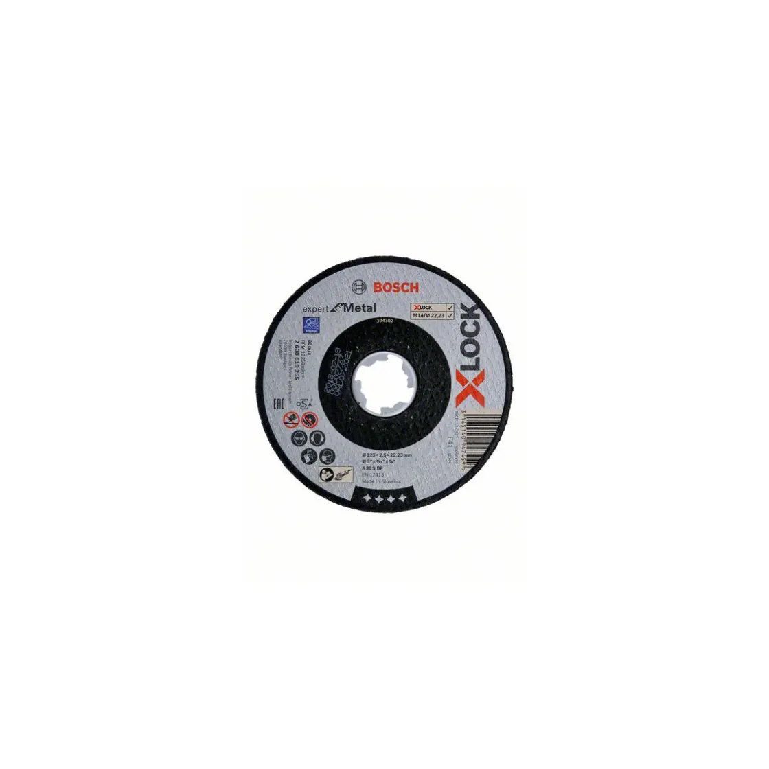 Trennscheibe X-Lock Expert 125 mm ^ Bosch Professional Clearance