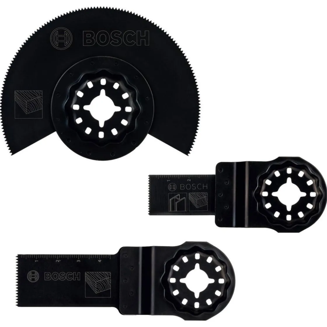 Prom Multischneider OMT Zubehör-Set 3- teilig für Holz ^ Bosch Discount