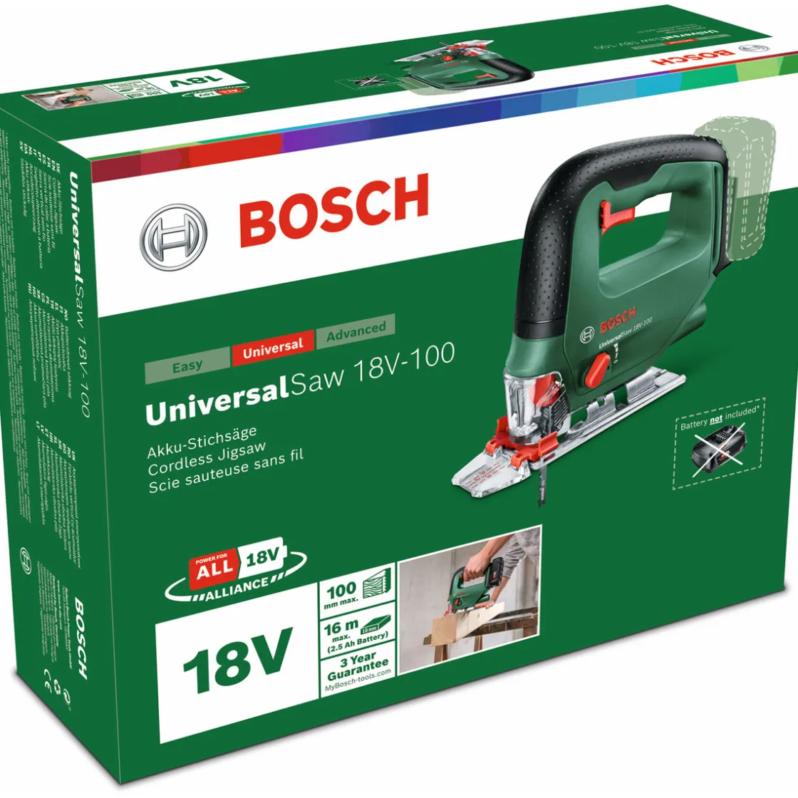 Stichsäge Universalsaw 18V-100 ^ Bosch Best