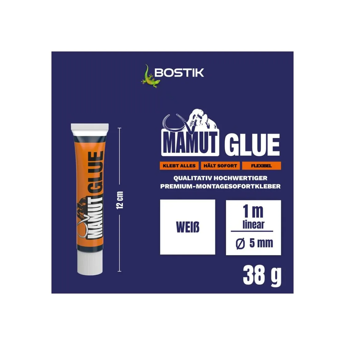 Bostik Mamut Glue Montage-Sofortkleber 38g ^ Sale