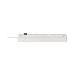 Bremounta Steckdosenleiste 4-fach weiss1,5m Kabel, mit Schalter ^ Brennenstuhl Discount