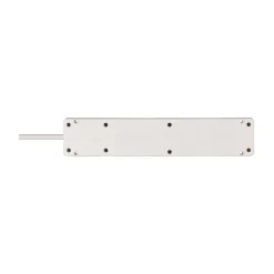 Bremounta Steckdosenleiste 4-fach weiss1,5m Kabel, mit Schalter ^ Brennenstuhl Discount