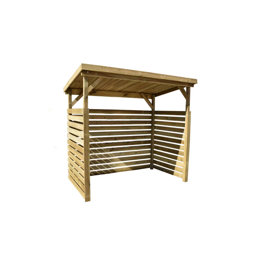 Brennholzlager 663 B, Groesse 1 260x130cm ^ Weka Hot