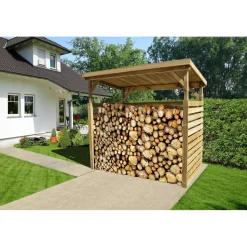 Brennholzlager 663 B, Groesse 1 260x130cm ^ Weka Hot