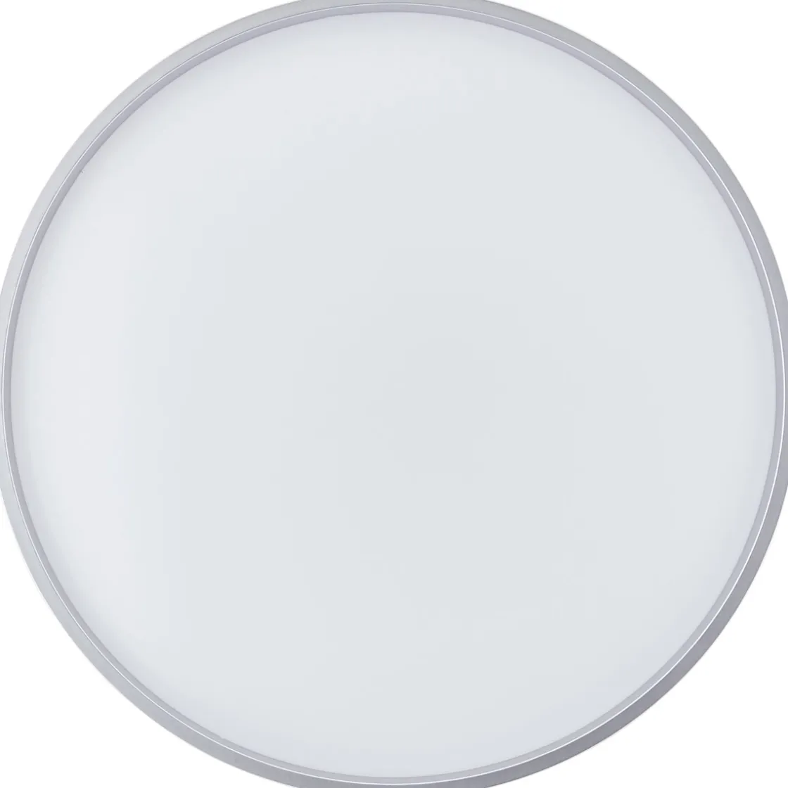 Deckenleuchte Britt 33cm silber/weiß 22W 2300lm stufenlos dimmbar ^ Brilliant Online