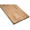 Buche Tischplatte 27 mm seitig gerundet 120/60 cm ^ Best