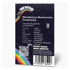 Hanfsamen Blackberry Moonrocks Feminisiert ^ Bud Voyage Best