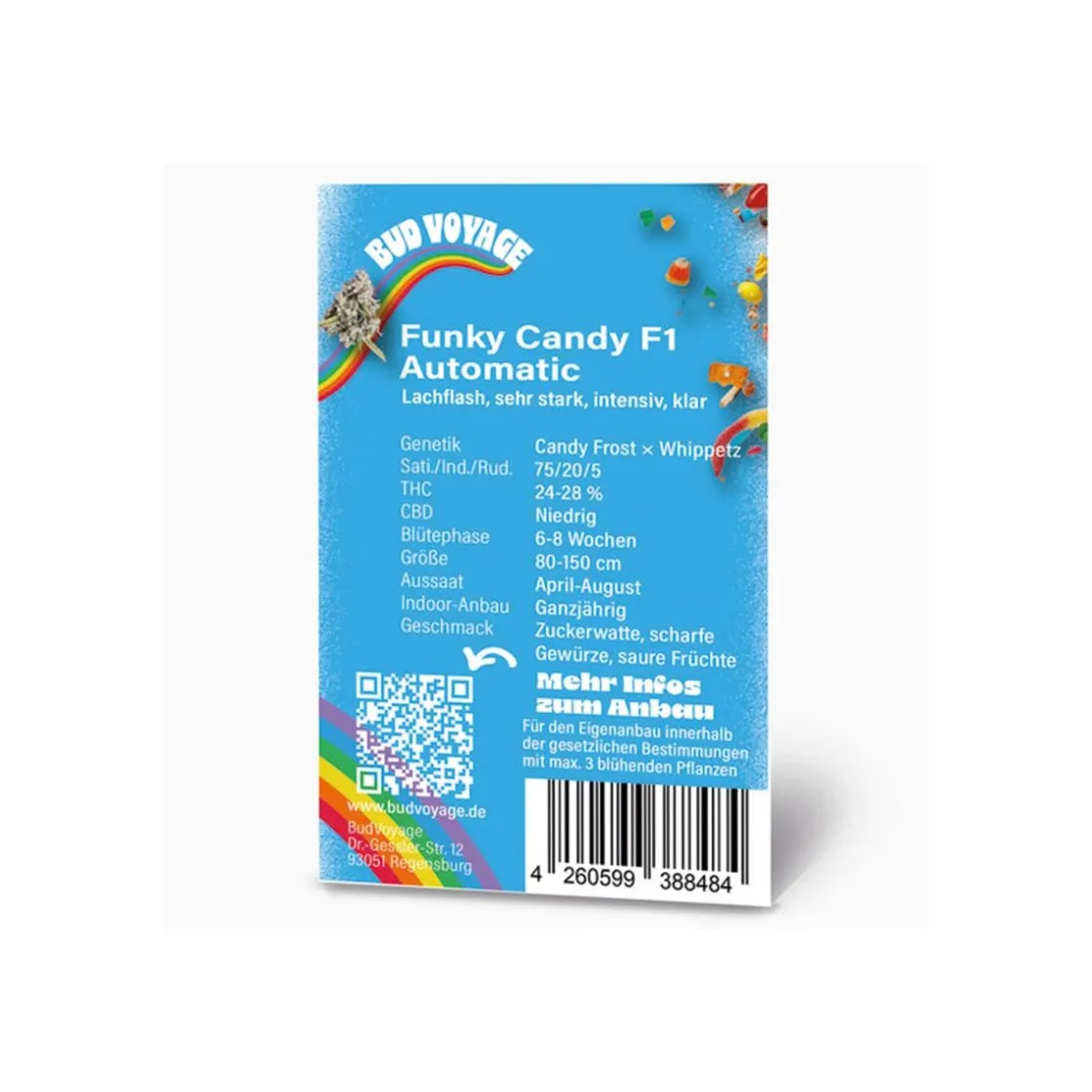 Hanfsamen Funky Candy Auto ^ Bud Voyage Sale