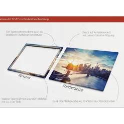 Canvas-Art New York 60 x 80 cm ^ Pro-Art New