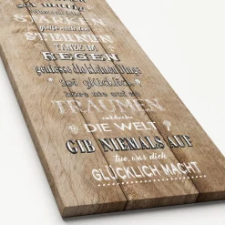 Canvas-Art Spruch 30 x 80 cm ^ Pro-Art New