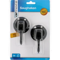 Saughaken schwarz 4 kg 2 Stück ^ Cartrend