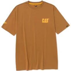 CAT Graphic T-shirt bronze Gr. 2XL ^ Online