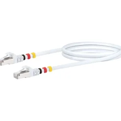 CAT7 Netzwerkkabel S/FTP 3Farbclips 1,0mweiss ^ Schwaiger Outlet