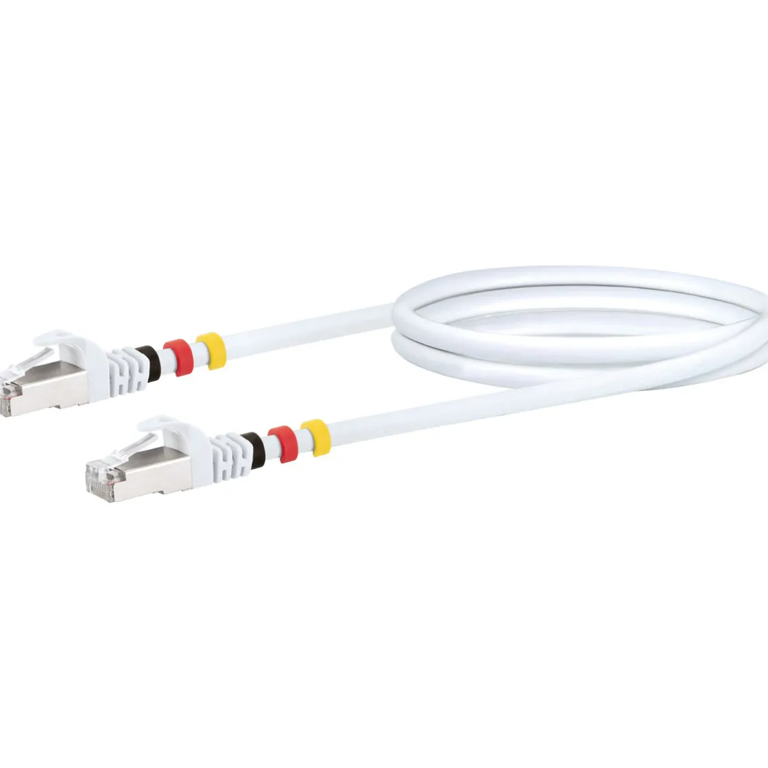 CAT7 Netzwerkkabel S/FTP 3Farbclips 1,0mweiss ^ Schwaiger Outlet
