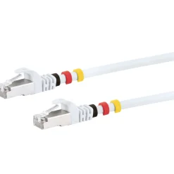 CAT7 Netzwerkkabel S/FTP 3Farbclips 1,0mweiss ^ Schwaiger Outlet
