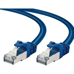 CAT8 Netzwerkkabel S/FTP 5m blau ^ Schwaiger Discount