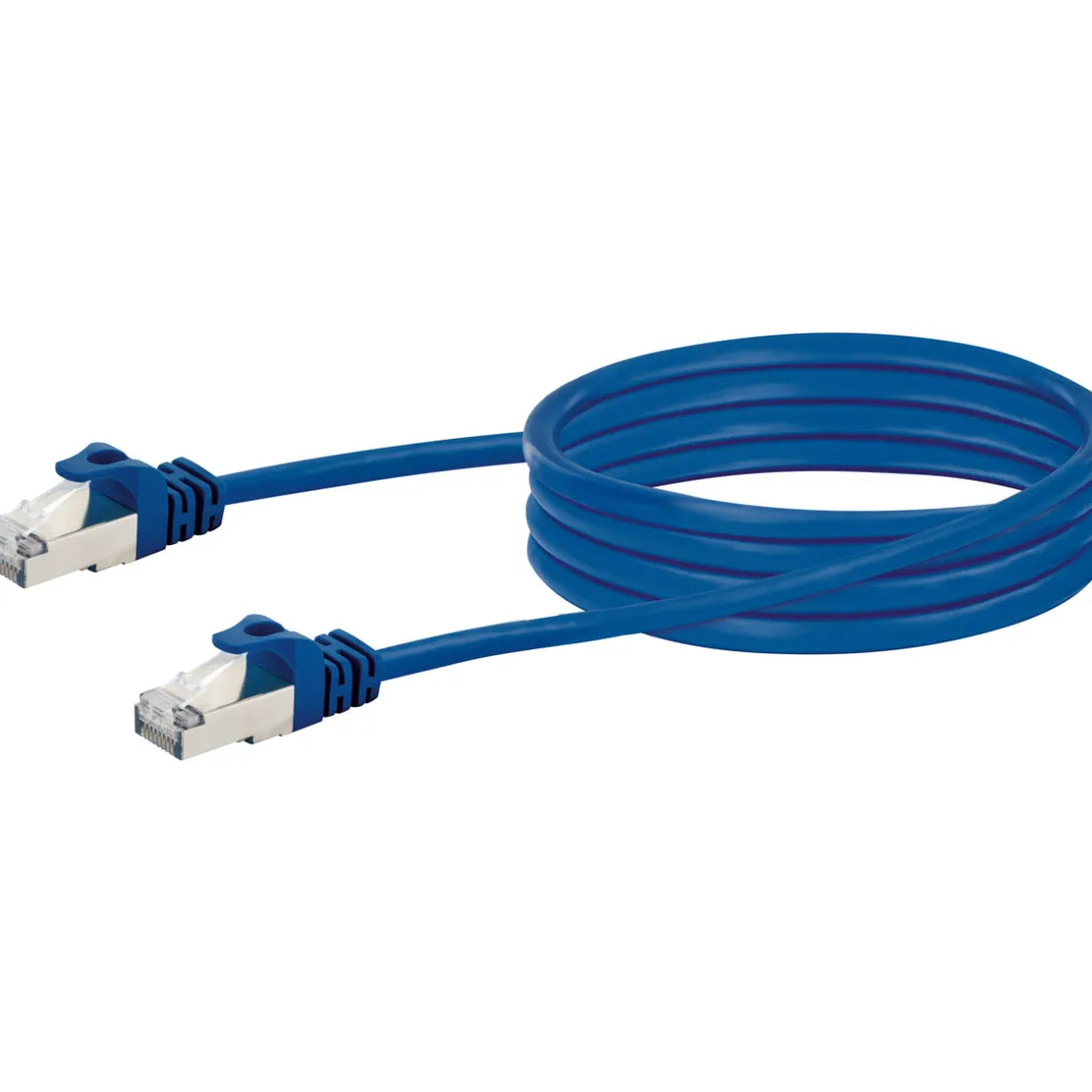CAT8 Netzwerkkabel S/FTP 2m blau ^ Schwaiger Sale