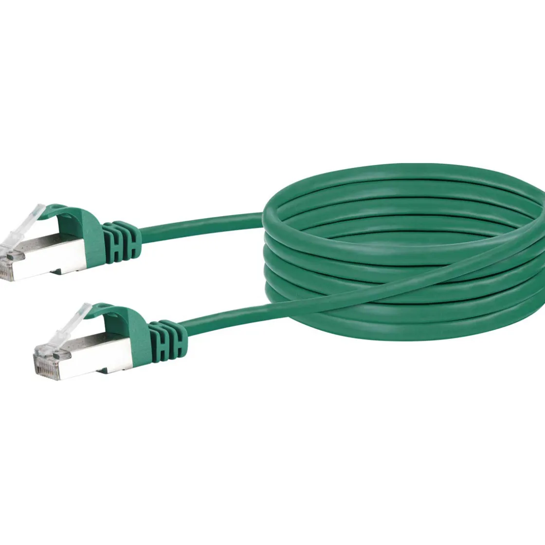 CAT6 S/FTP Netzwerkkabel 1,0m gruenmax. 250 Mhz 1 Gbit/s ^ Schwaiger Discount