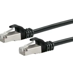 CAT6 S/FTP Netzwerkkabel 1,0m schwarzmax. 250 Mhz 1 Gbit/s ^ Schwaiger Clearance