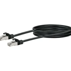 CAT6 S/FTP Netzwerkkabel 0,5m schwarzmax. 250 Mhz 1 Gbit/s ^ Schwaiger Sale