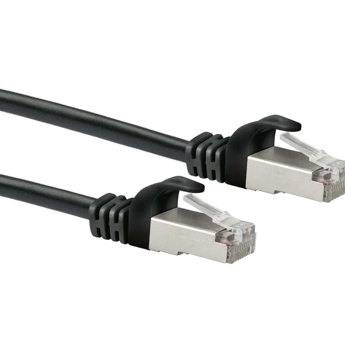 CAT6 S/FTP Netzwerkkabel 0,5m schwarzmax. 250 Mhz 1 Gbit/s ^ Schwaiger Sale