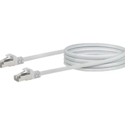 CAT6 S/FTP Netzwerkkabel 0,5m weissmax. 250 Mhz 1 Gbit/s ^ Schwaiger Clearance