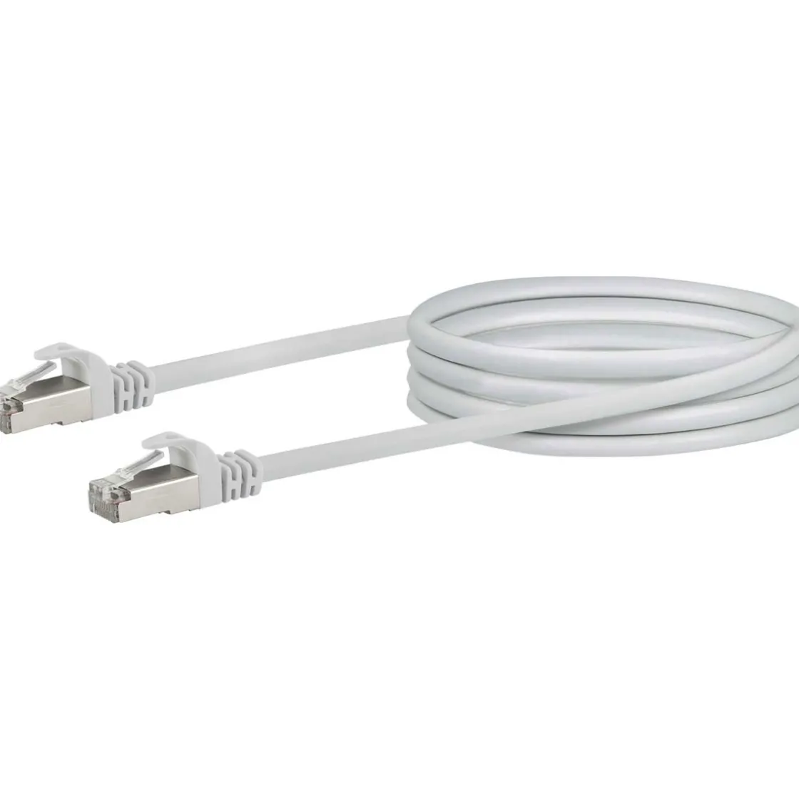 CAT6 S/FTP Netzwerkkabel 1,0m weissmax. 250 Mhz 1 Gbit/s ^ Schwaiger Clearance
