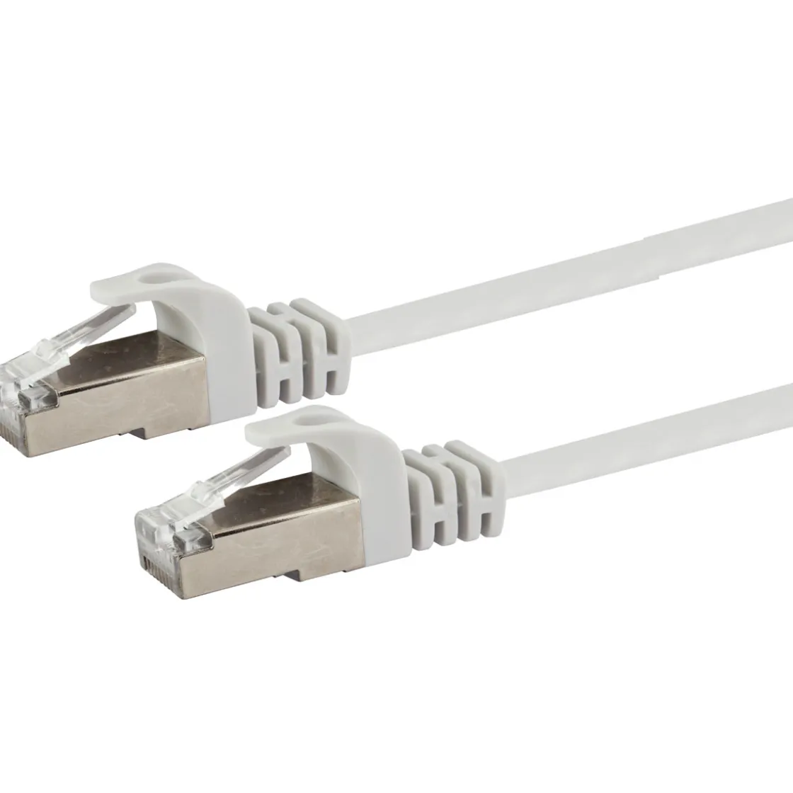 CAT6 U/FTP Netzwerk Flachkabel 5,0 mweiss ^ Schwaiger Discount