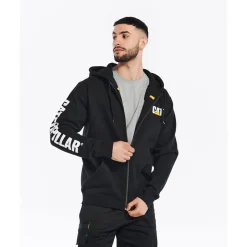 Zip Hoodie Banner Gr. 2XL schwarz ^ CAT Clearance