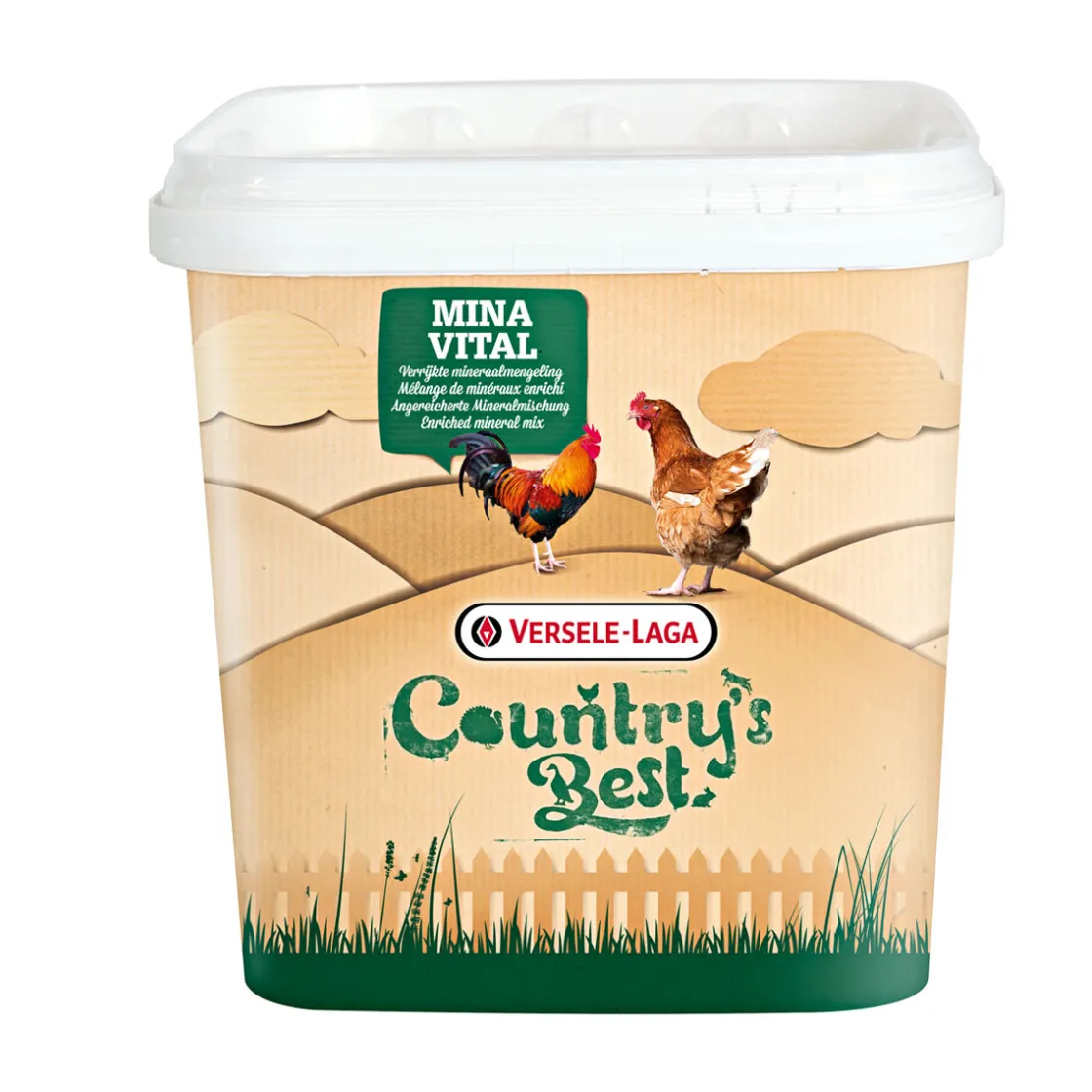 CB MinaVital 4kg Mineralmischung m.GritVitaminen Samen+Biskuit ^