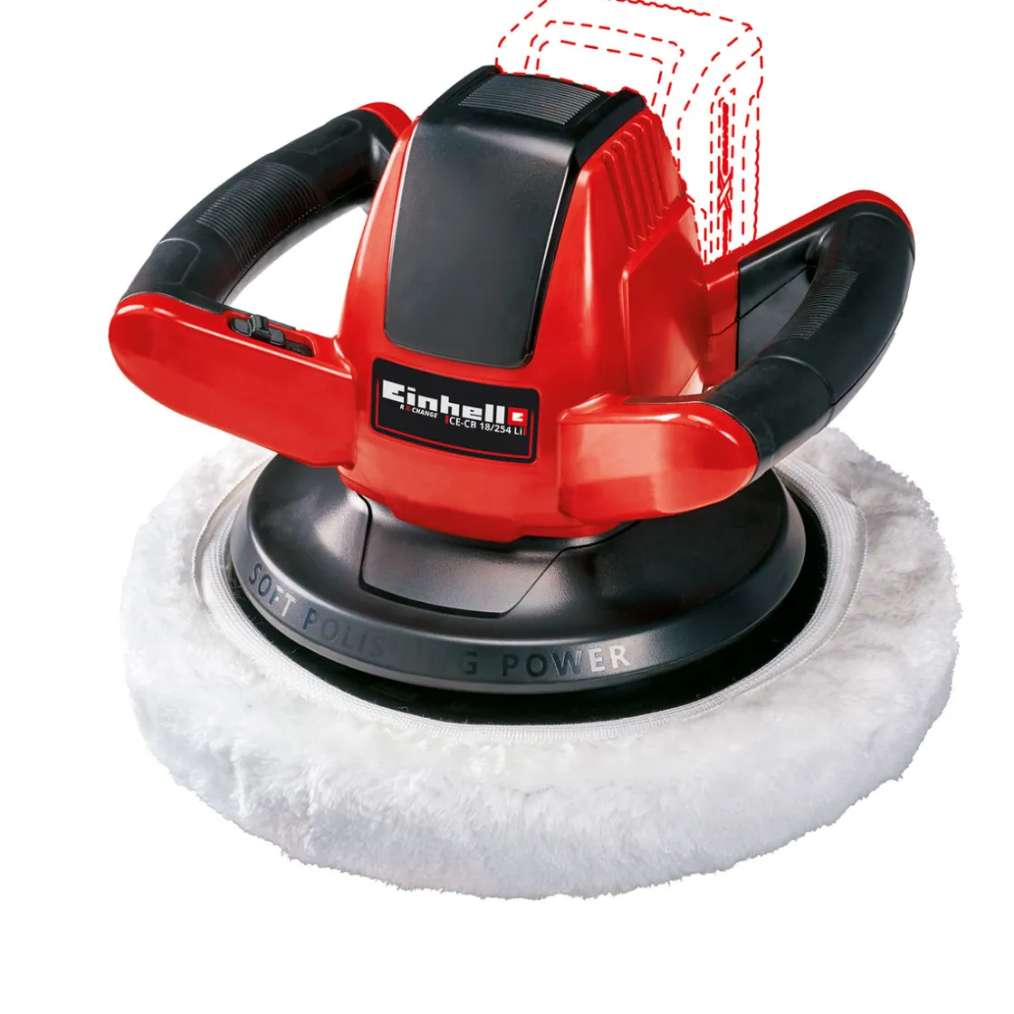 CE-CB 18/254 Li-Solo Akku Autopolier-maschine ^ Einhell Clearance