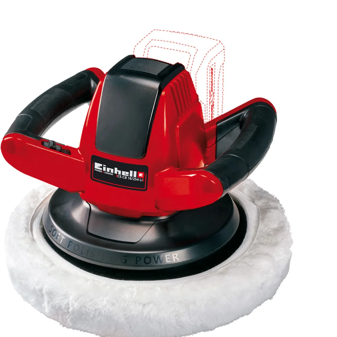 CE-CB 18/254 Li-Solo Akku Autopolier-maschine ^ Einhell Clearance