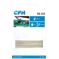 Radiolot RA 318 bleifrei 6g ^ CFH New