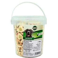 Hunde-Snack Herzerli Mix 500 g ^ Champs Hot