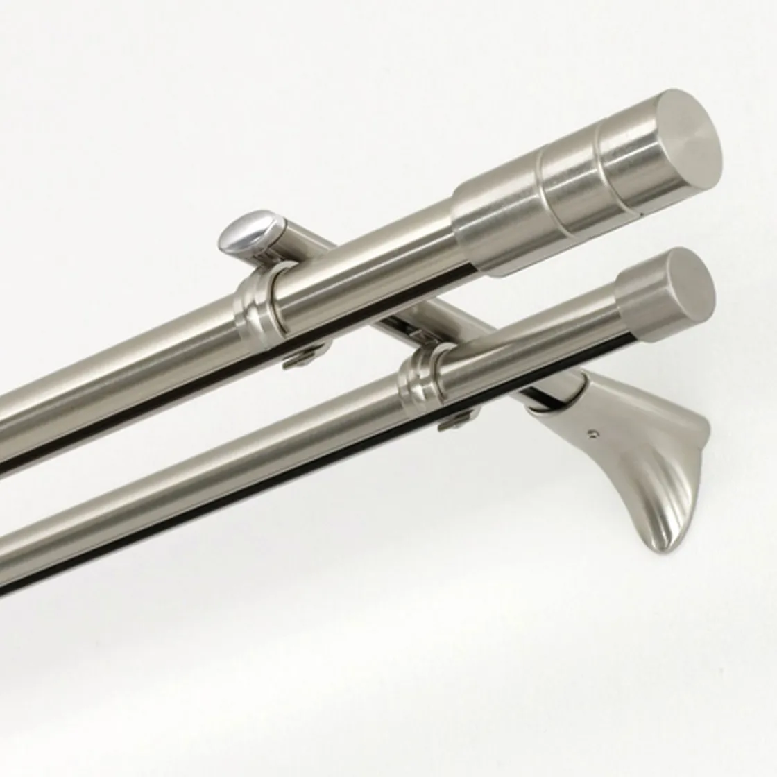 Chicago Endknopf Zylinder 20mm edels.optik ^ Gardinia Discount