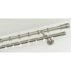Chicago Endknopf Zylinder 20mm edels.optik ^ Gardinia Discount
