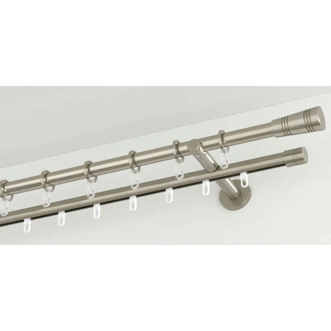 Chicago Endknopf Zylinder 20mm edels.optik ^ Gardinia Discount