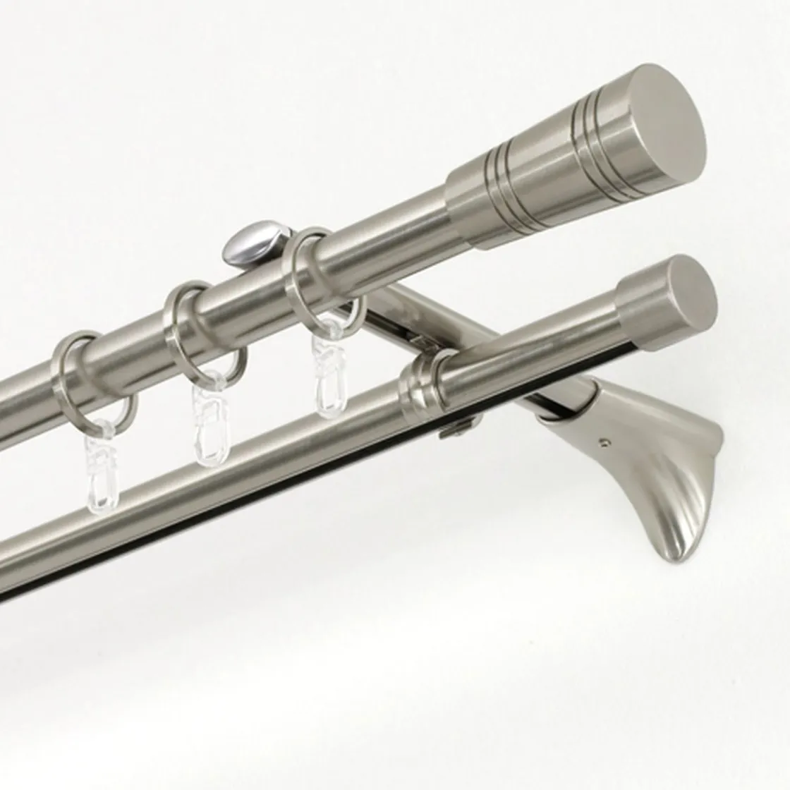 Chicago Ringe m. Gleiteinlage 20mm edel.optik ^ Gardinia Outlet