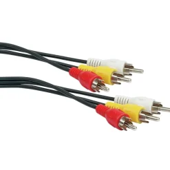Cinch-Video-Verbindungskab. 1,5m sw ^ Schwaiger Outlet