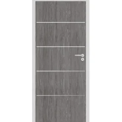 CPL-Zimmertür Discovery Eiche Grigio Anschlag rechts 1 x cm ^ Classen