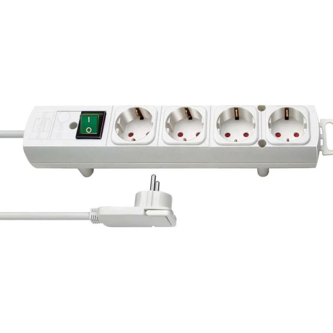 Comfort-Line Plus Steckdosenleiste weissmit Flachstecker -fach 2m H05VV-F3G1.5 ^ Brennenstuhl Outlet