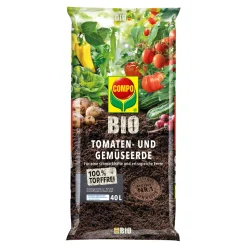 BIO Tomaten- und Gemüseerde torffrei 40 L ^ Compo Best