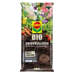 Bio Universal-Erde torffrei 20 L ^ Compo Online