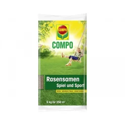 Rasensaat Spiel und Sport 5 kg für 250 m² ^ Compo Clearance